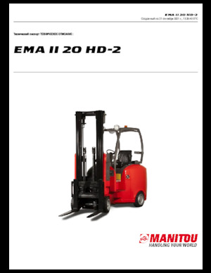 Elektrische vorkheftrucks Manitou EMA II 20 HD-2