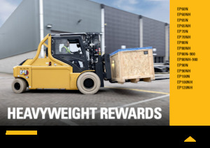 Elektrische vorkheftrucks Caterpillar EP80N