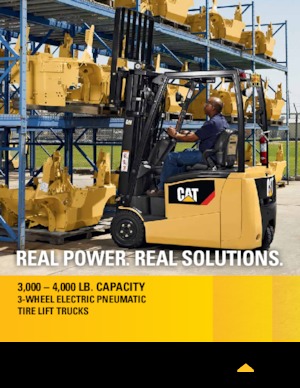 Elektrische vorkheftrucks Caterpillar EP16PNT