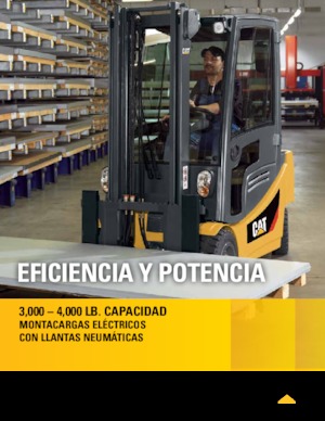 Elektrische vorkheftrucks Caterpillar EP4000