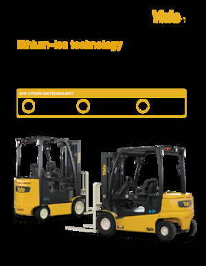 Elektrische vorkheftrucks Yale ERC060VGL