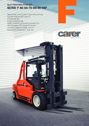 Elektrische vorkheftrucks Carer F 80 HD²