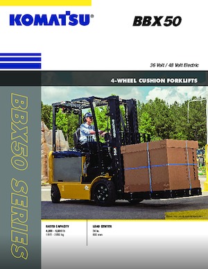 Elektrische vorkheftrucks Komatsu FB20SHU-6