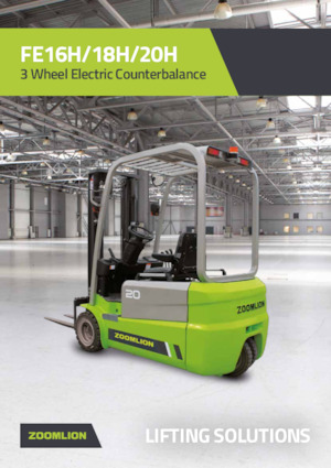 Elektrische vorkheftrucks Zoomlion FE18H