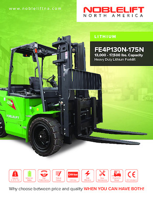 Elektrische vorkheftrucks Noblelift FE4P130N