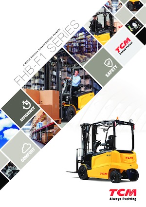 Elektrische vorkheftrucks TCM FHB30-F1