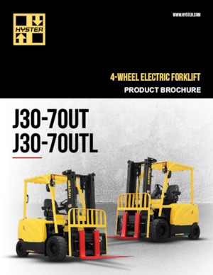 Elektrische vorkheftrucks Hyster J70UT