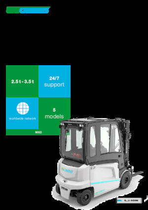 Elektrische vorkheftrucks UniCarriers MX2-25