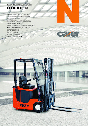 Elektrische vorkheftrucks Carer N 08
