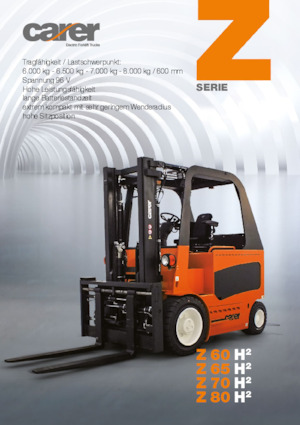 Elektrische vorkheftrucks Carer Z 70 H²