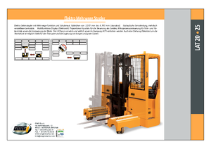 Elektrische Multidirectionele Vorkheftrucks OMG LAT 20 
