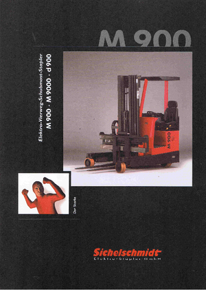 Elektrische Multidirectionele Vorkheftrucks Sichelschmidt M 9040