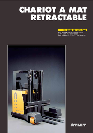Elektrische Multidirectionele Vorkheftrucks Atlet UFS 250