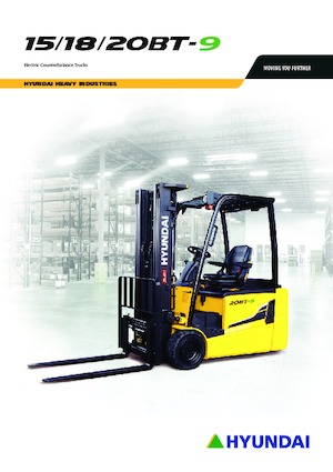 Elektrische vorkheftrucks Hyundai 20 BT 9 ac