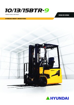 Elektrische vorkheftrucks Hyundai 10 BTR-9
