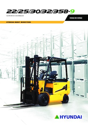 Elektrische vorkheftrucks Hyundai 32B-9