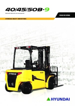 Elektrische vorkheftrucks Hyundai 40B-9