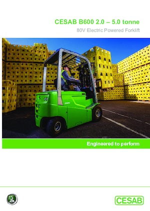 Elektrische vorkheftrucks Cesab B 640