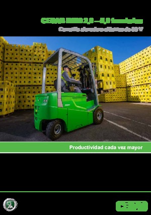 Elektrische vorkheftrucks Cesab B 640