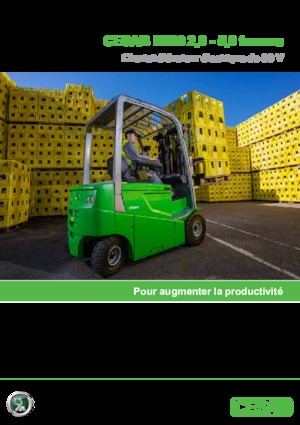 Elektrische vorkheftrucks Cesab B 640