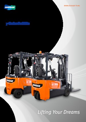 Elektrische vorkheftrucks Doosan B18TL-7