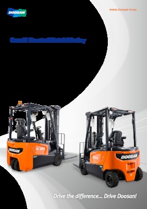 Elektrische vorkheftrucks Doosan B20X-7