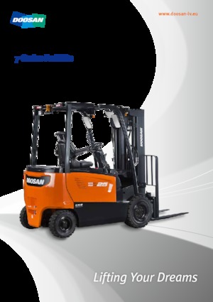 Elektrische vorkheftrucks Doosan B25XL-7