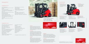 Elektrische vorkheftrucks Linde E 70