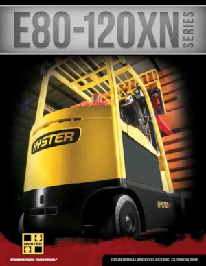 Elektrische vorkheftrucks Hyster E100XN