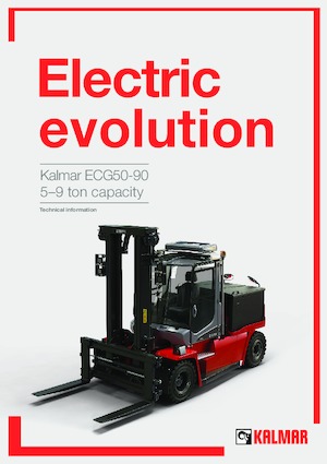 Elektrische vorkheftrucks Kalmar ECG50-6