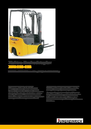 Elektrische vorkheftrucks Jungheinrich EFG 113