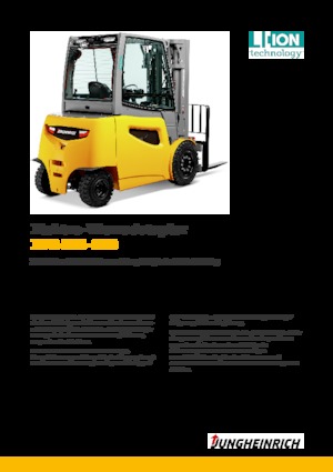 Elektrische vorkheftrucks Jungheinrich EFG 550