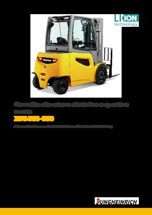 Elektrische vorkheftrucks Jungheinrich EFG 550