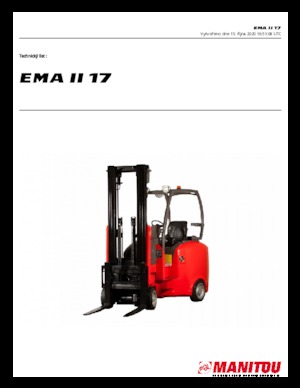Elektrische vorkheftrucks Manitou EMA II 17