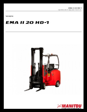 Elektrische vorkheftrucks Manitou EMA II 20 HD-1