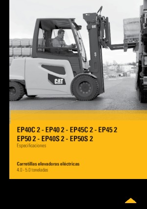 Elektrische vorkheftrucks Caterpillar EP50 2