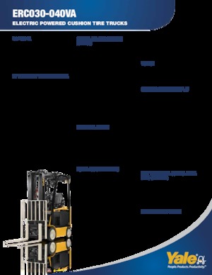 Elektrische vorkheftrucks Yale ERC030VA