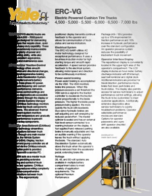Elektrische vorkheftrucks Yale ERC060VG