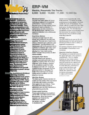 Elektrische vorkheftrucks Yale ERP080VM