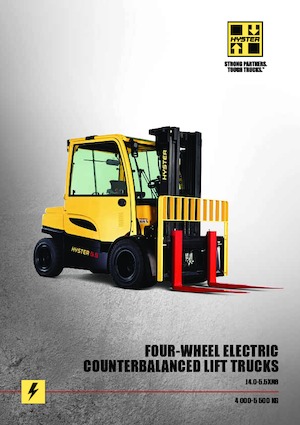 Elektrische vorkheftrucks Hyster J5.0XN6
