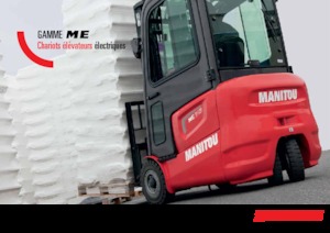 Elektrische vorkheftrucks Manitou ME 425 C