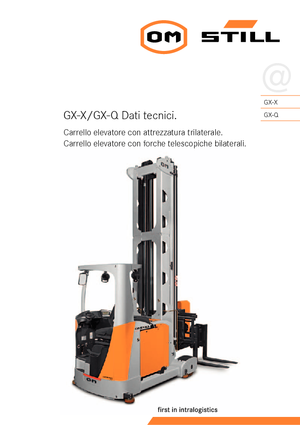 Elektrische zijladers Still GX-Q TR