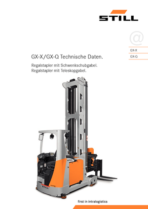 Elektrische zijladers Still GX-X TR