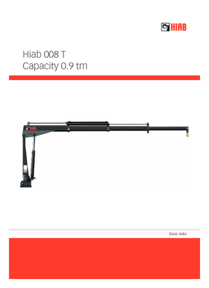 Elektrische laadkranen Hiab 008 T-2 ELT