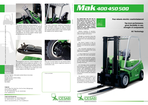 Elektrische vorkheftrucks Cesab MAK 500 AC