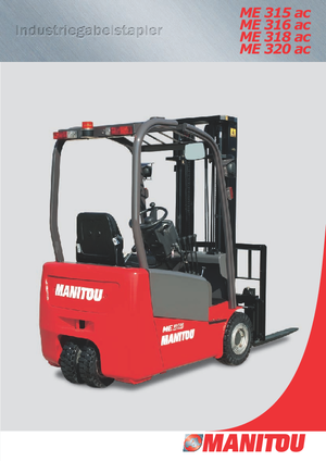 Elektrische vorkheftrucks Manitou ME 318