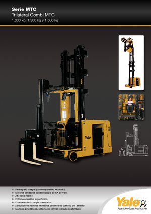 Elektrische zijladers Yale MTC15 SWB