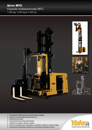 Elektrische zijladers Yale MTC15 SWB