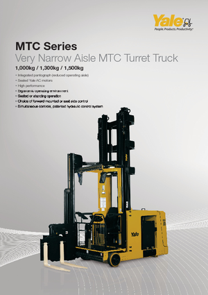 Elektrische zijladers Yale MTC13