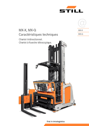 Elektrische zijladers Still MX-X